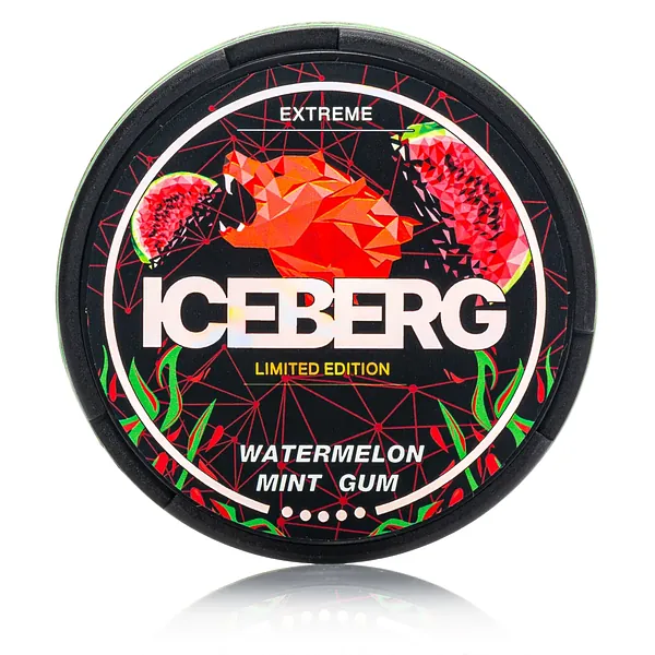 Iceberg 130мг арбузная жвачка мята