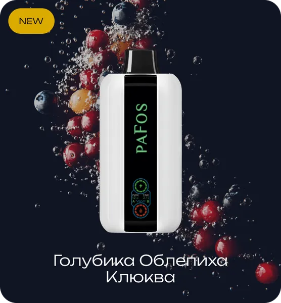 PAFOS 20000 Голубика Облепиха Клюква