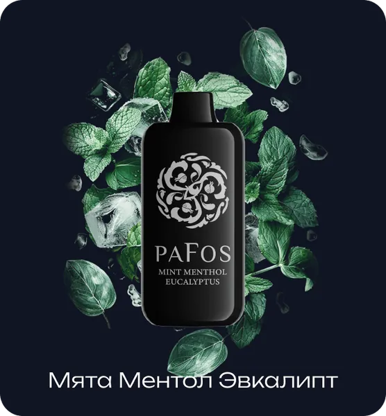 PAFOS 20000 Мята Ментол Эвкалипт