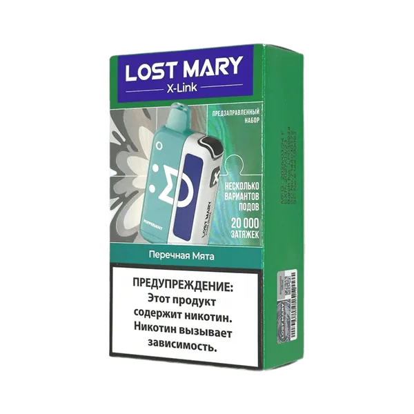 Устройство с картриджем Lost Mary 20000 Перечная мята