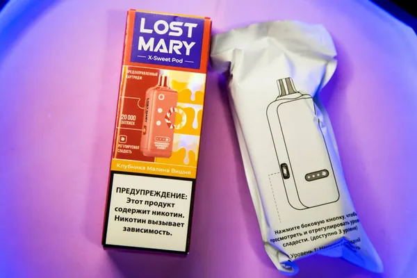Картридж Lost Mary 20000 Клубника малина вишня