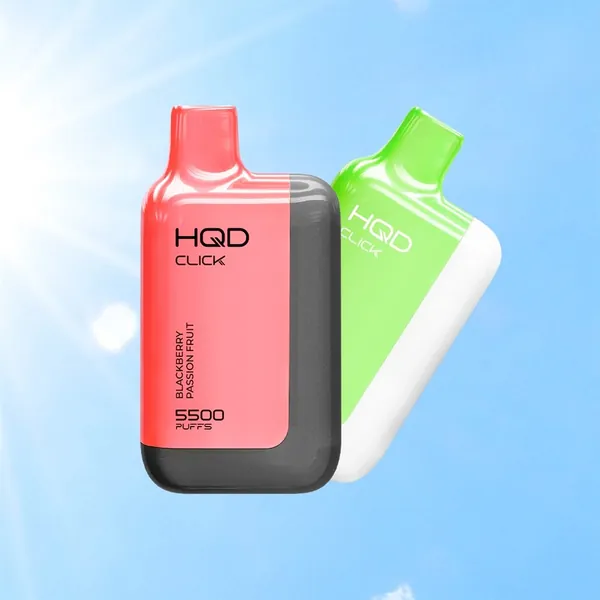 Устройство с картриджем HQD Click 5500 Ежевика маракуйя