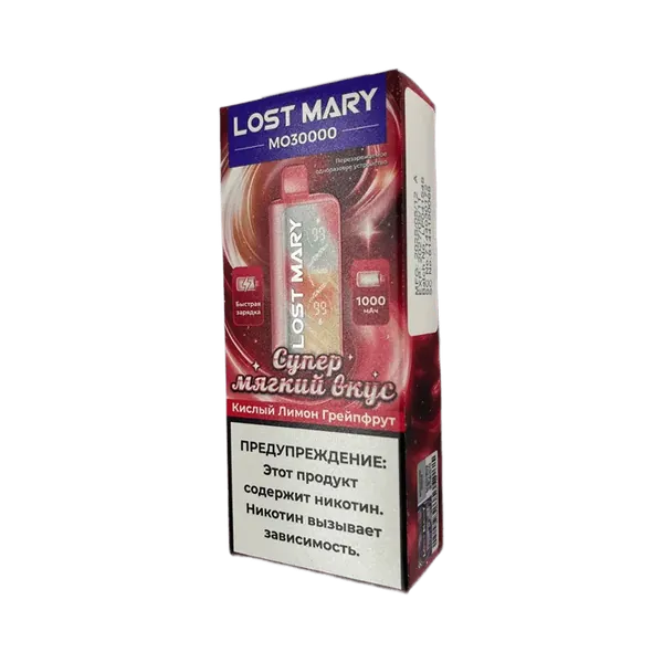 Lost Mary 30000 кислый лимон грейпфрут