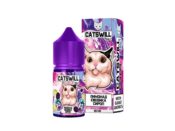Catswill 20мг лимонад ежевика сироп